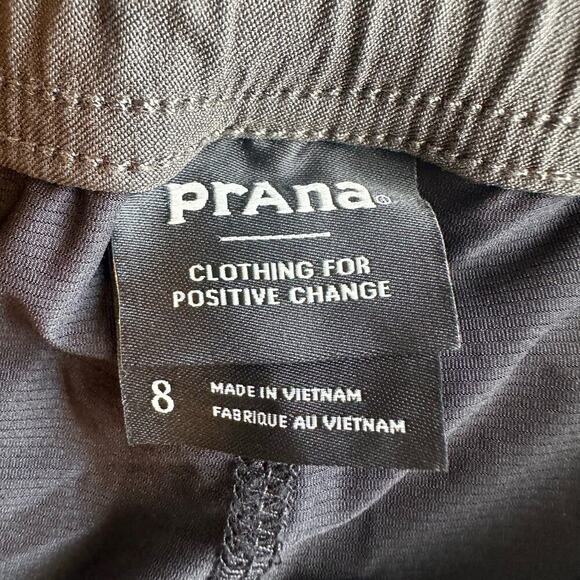 prAna Halle E Dark Iron Women’s 8 Skort Skirt - Picture 8 of 8